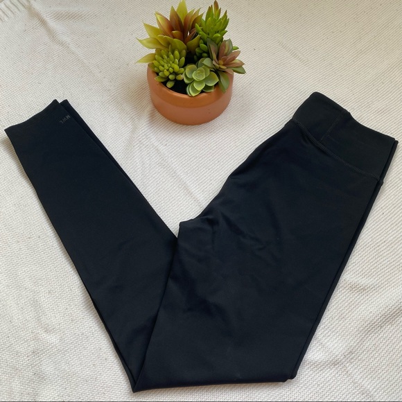 Madewell Make Weekend Longer Black Leggings Size Medium - Picture 2 of 3